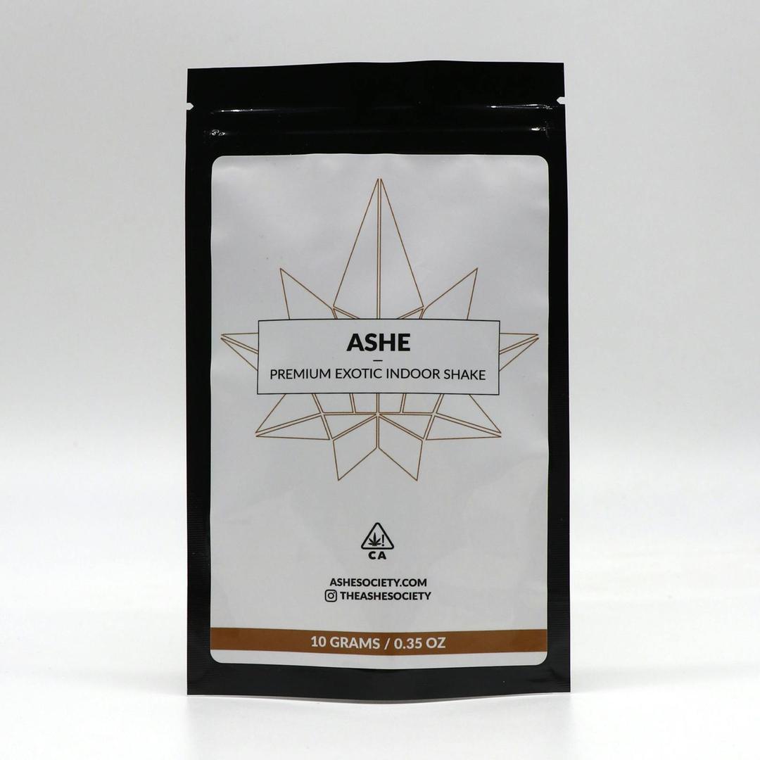 ASHE - Premium Exotic Indoor Shake - Super Dank - 10g (Mylar)