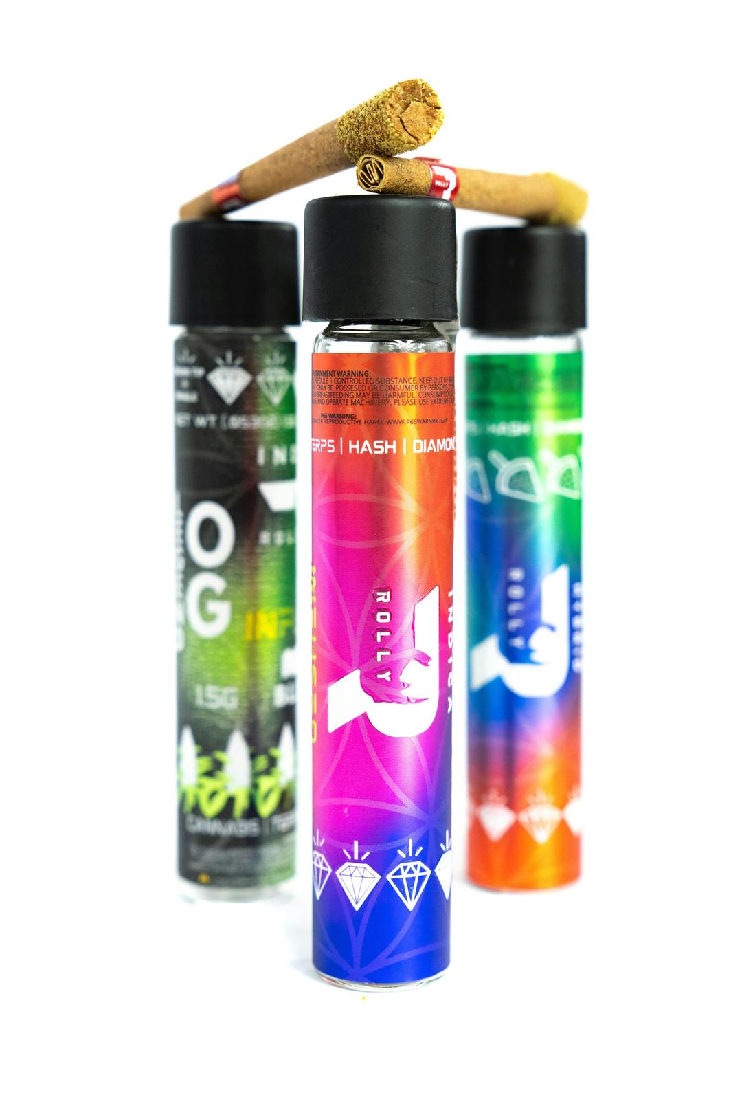 MR BLUNT SLUSHY RUNTZ 1.5G | DIAMOND INFUSED | KIEF TIP