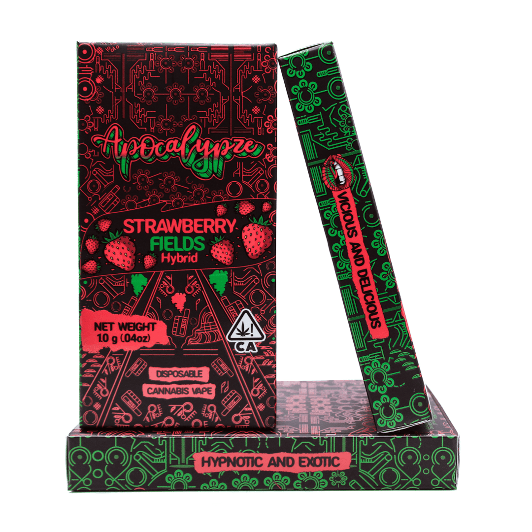 Strawberry Fields - Liquid Diamond Vape - 1.0 gram Disposable