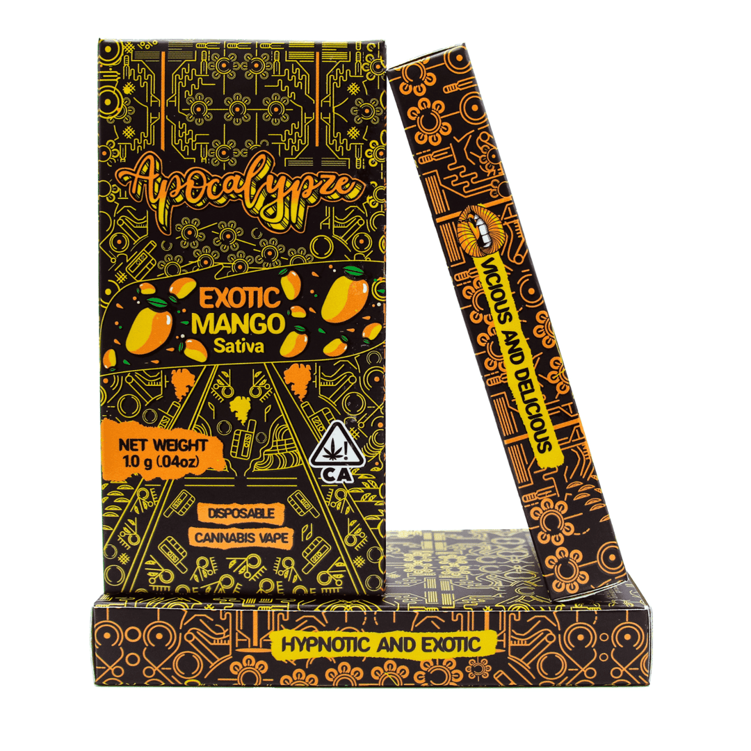Exotic Mango - Liquid Diamond Vape - 1.0 gram Disposable