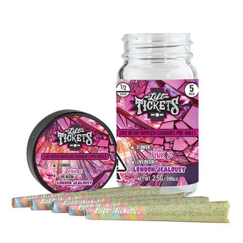 Pink Z x London Jealousy - Infused Pre-Roll 5-Pack