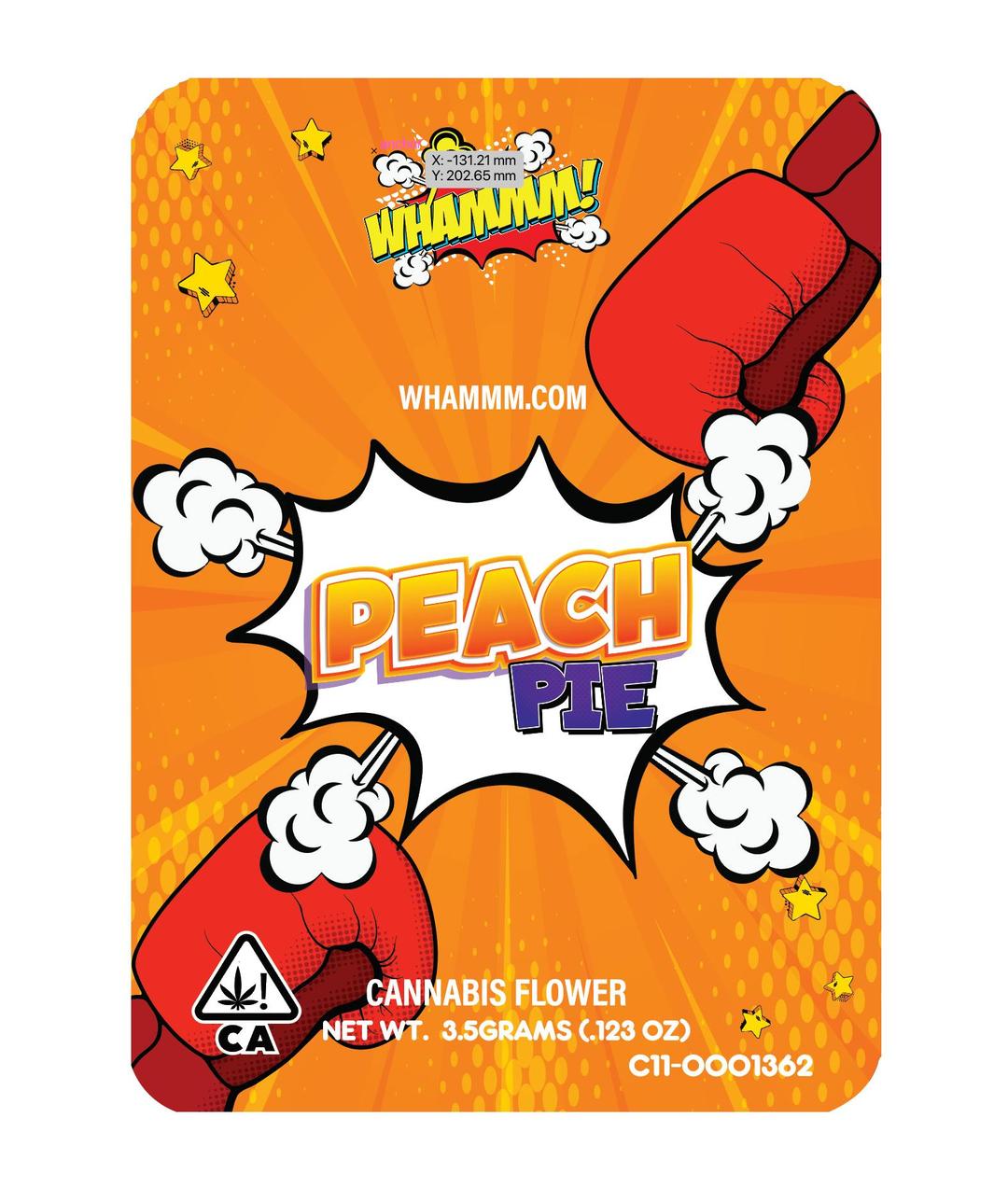 WHAMMM - Flower - Peach Pie - 3.5G