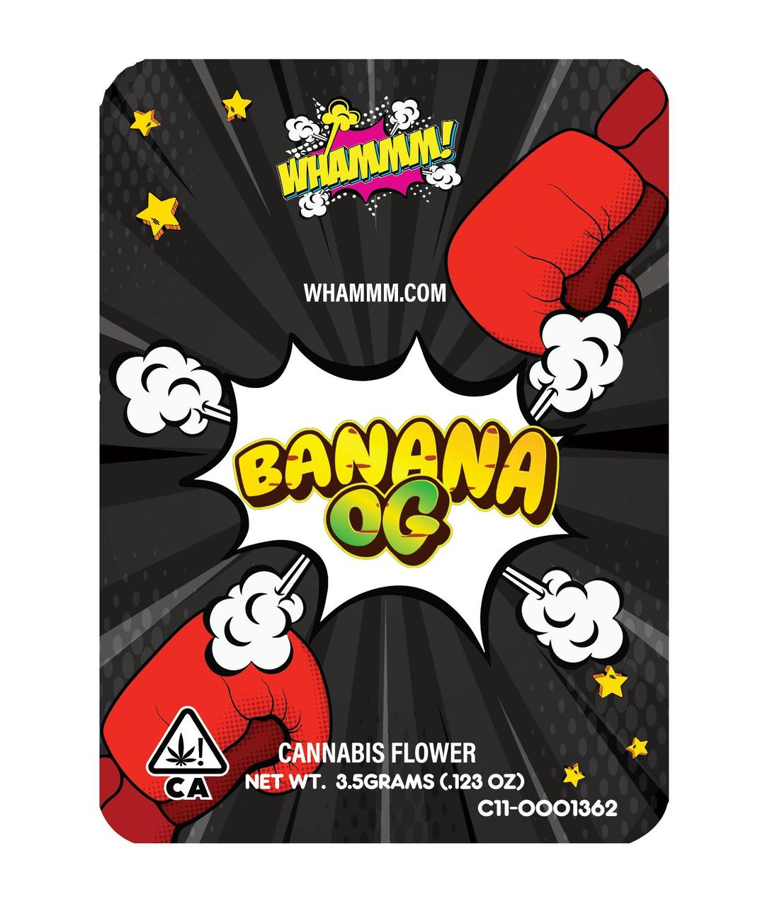 WHAMMM - Flower - Banana OG - 3.5G