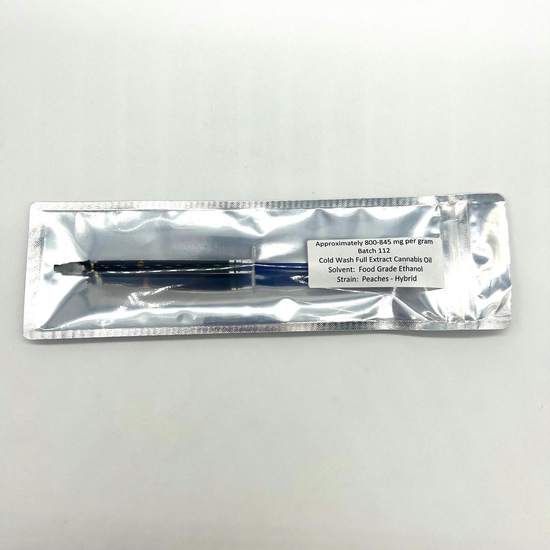 Peaches RSO (1 Gram Syringe)