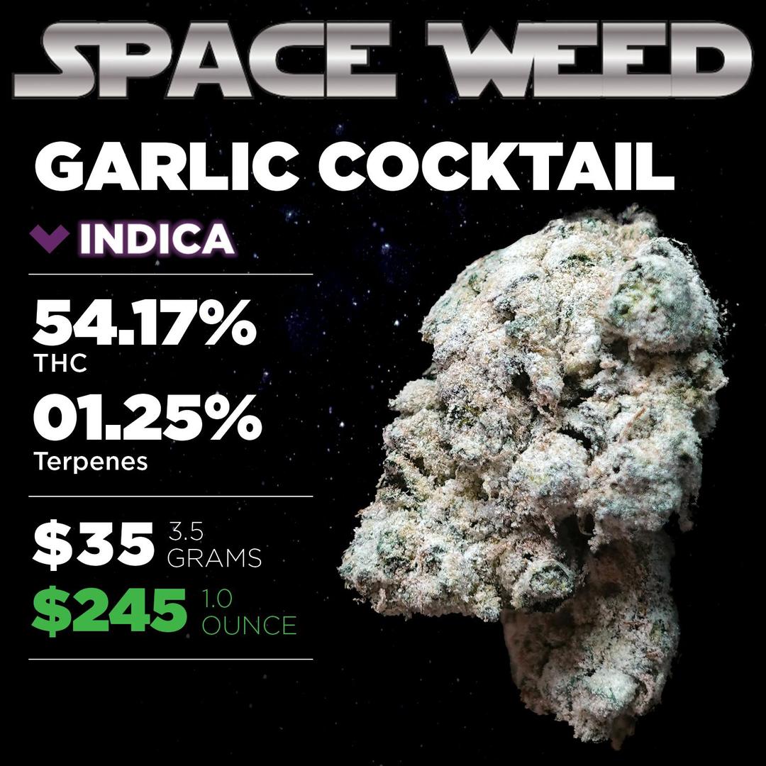 DR. FUNKY'S SPACE WEED GARLIC COCKTAIL 3.5G [INDICA]