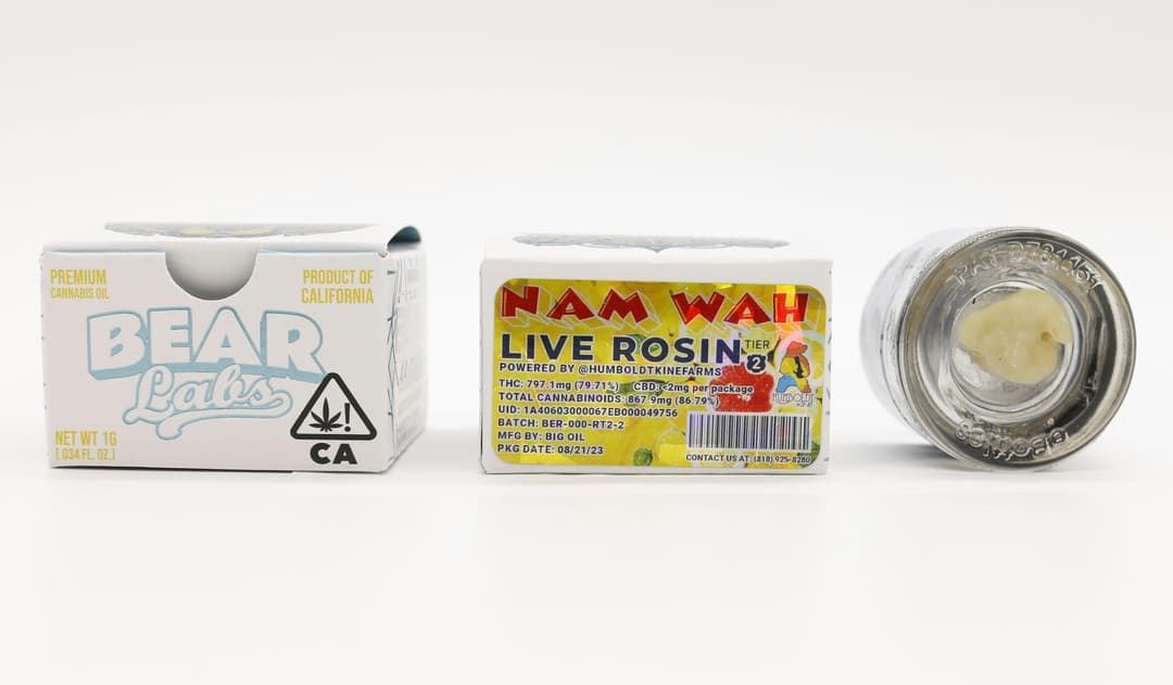 Nam Wah T2 Live Rosin - 1g