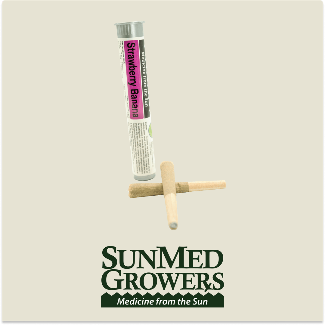 Strawberry Banana Pre Roll 0.5g/2 Pack