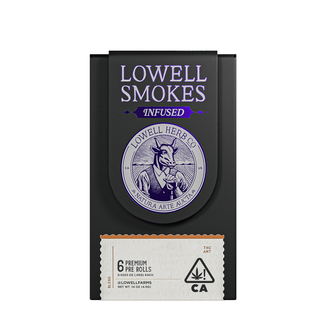 Lowell Smokes | 4g Pre-Roll Infused 6Pack | Disco Mints