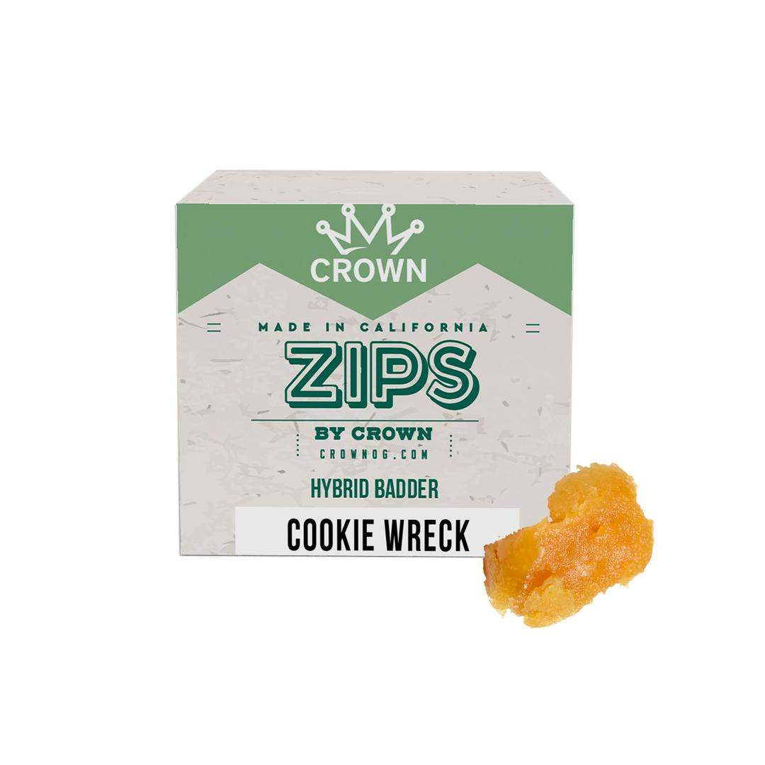 Zips by Crown Cookie Wreck Badder