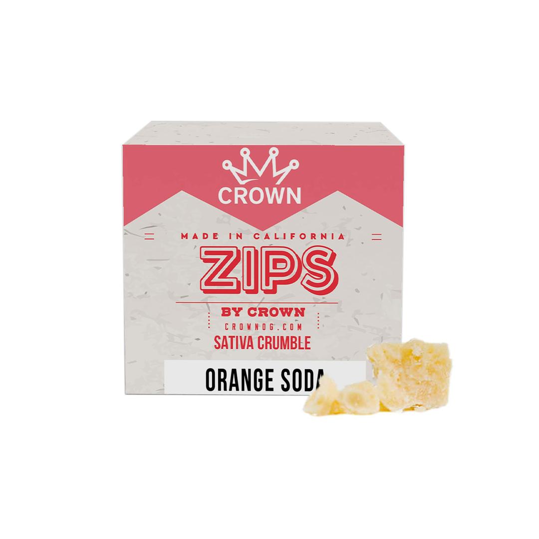 Zips by Crown Orange Soda Crumble