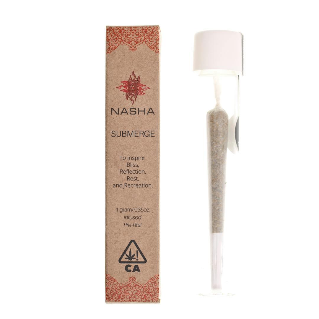 Submerge 1g Hash-Infused Preroll - Gush Mints x G-MOB