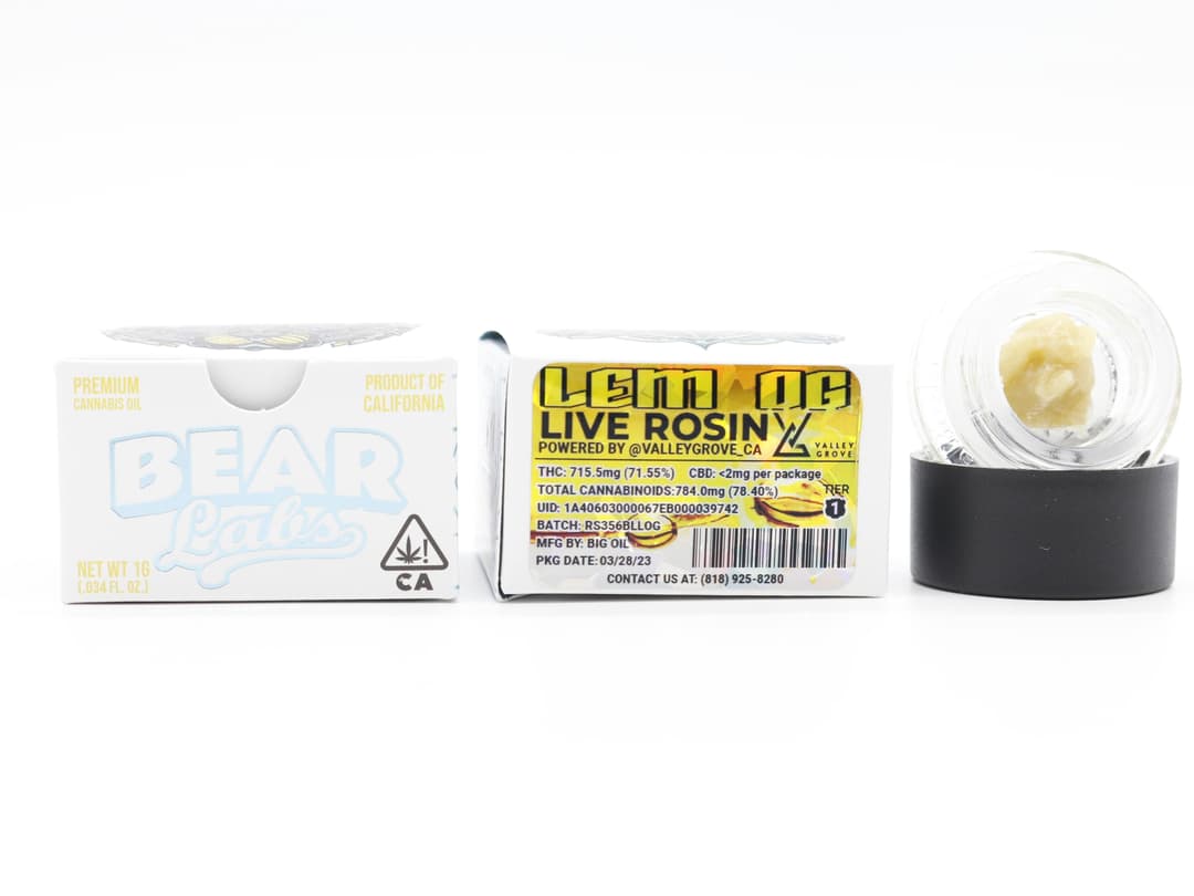 Lem OG T1 Live Rosin - 1g