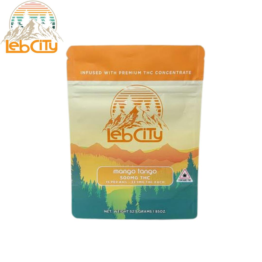 Mango Tango 500 MG THC Infused Gummy