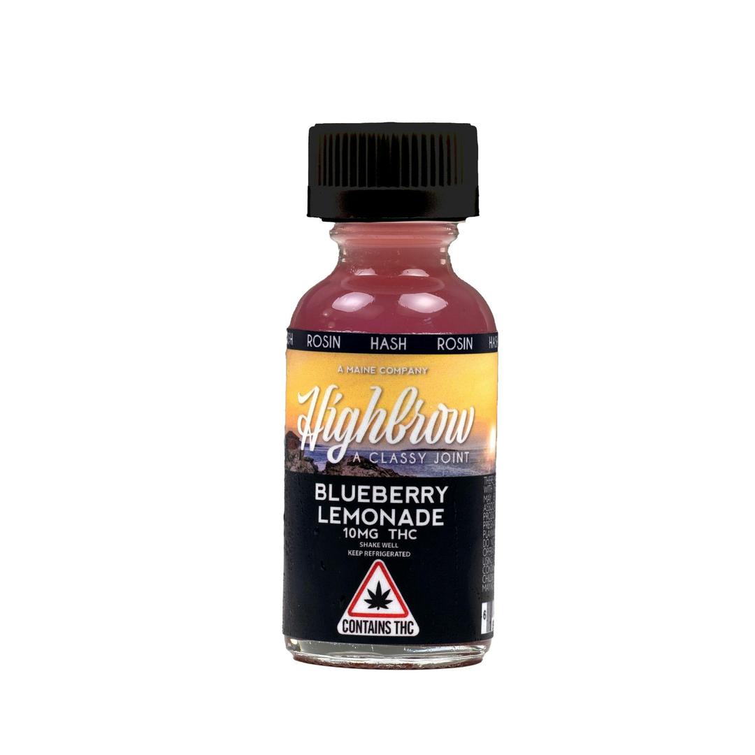 Highbrow Hash Rosin Blueberry Lemonade Drink Mini 10mg