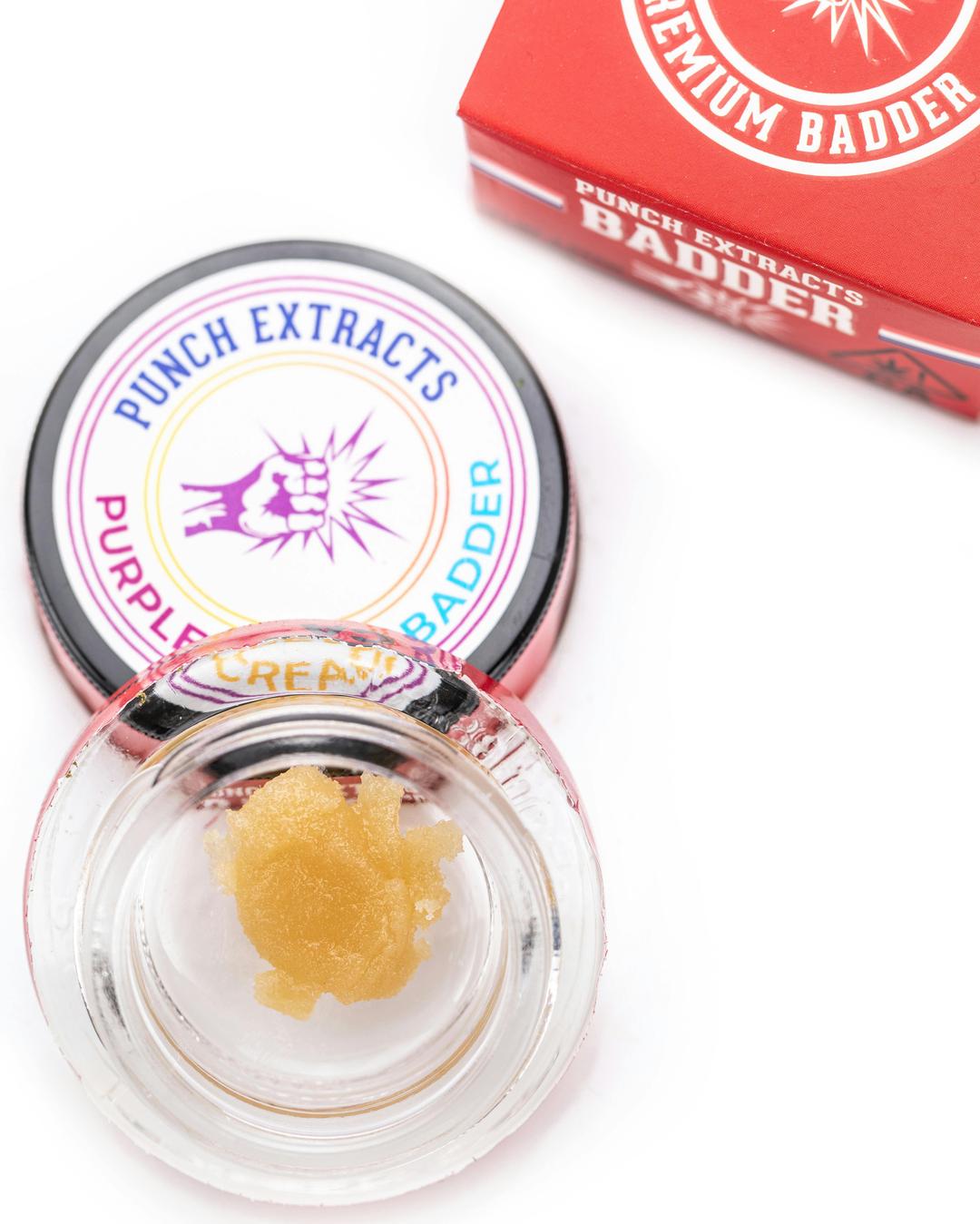 Punch - BHO Badder - Purple Cream