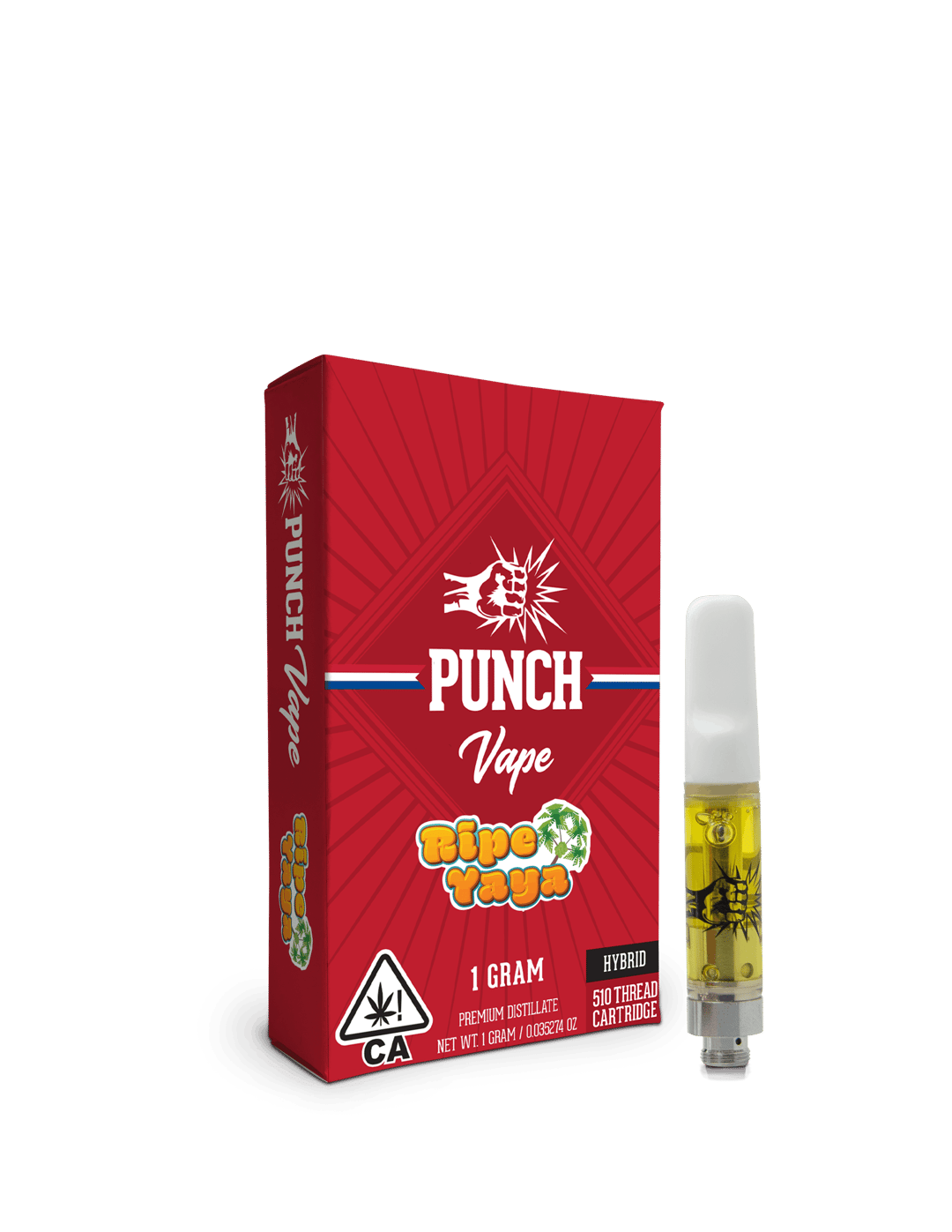 Punch - 510 Distillate Cart - Ripe Yaya (1g)