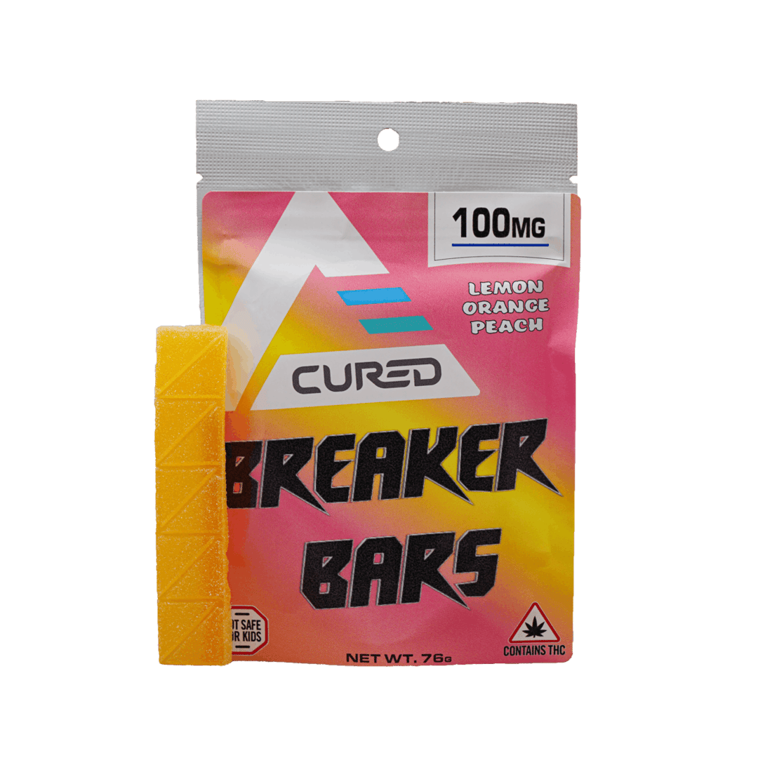 100mg Breaker Bars - Lemon Orange Peach