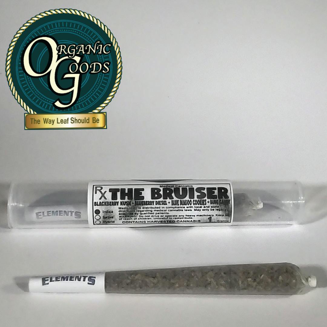 Organic Goods Pre-Roll The Bruiser 1 G