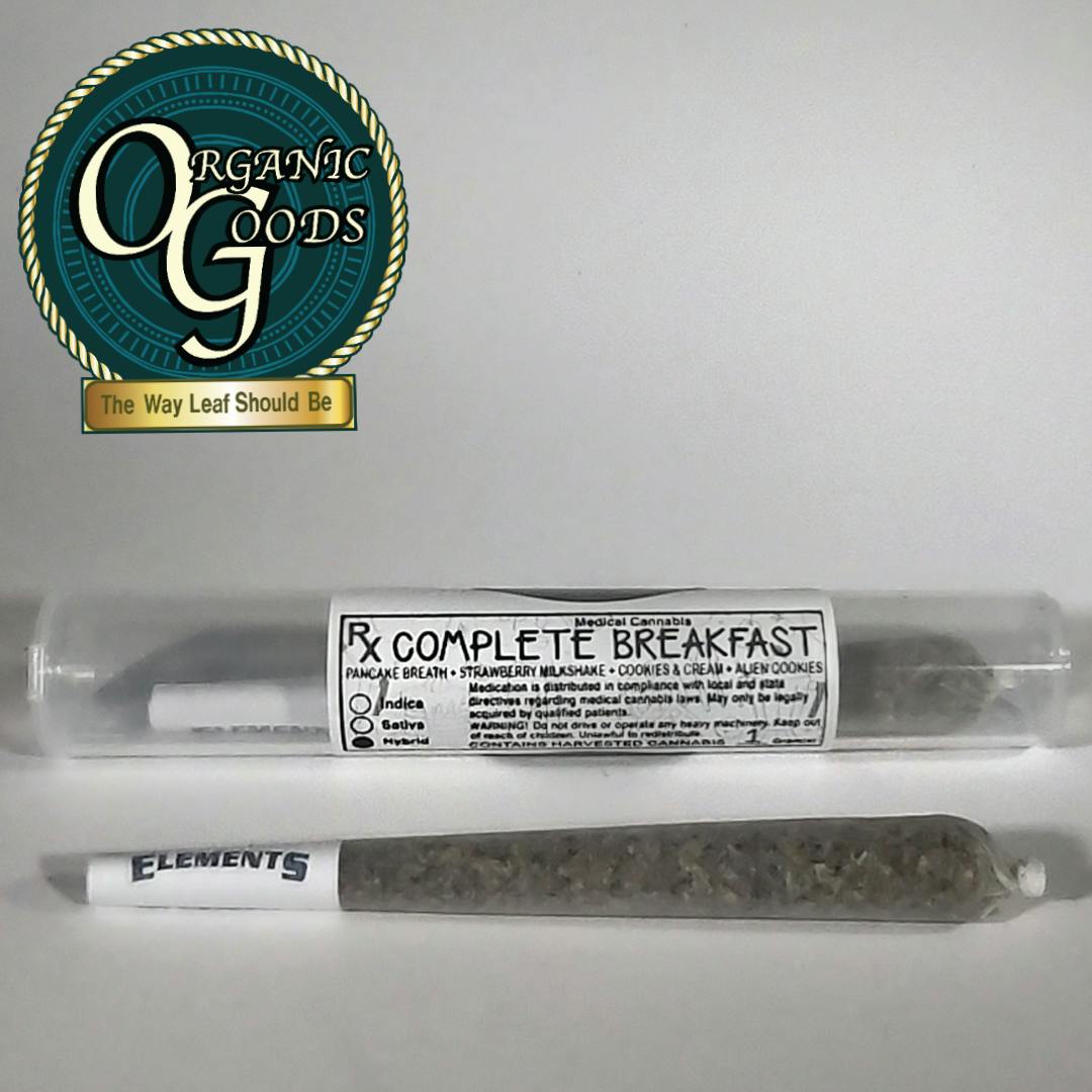 Organic Goods Pre-Roll Complete Breakfast 1 G