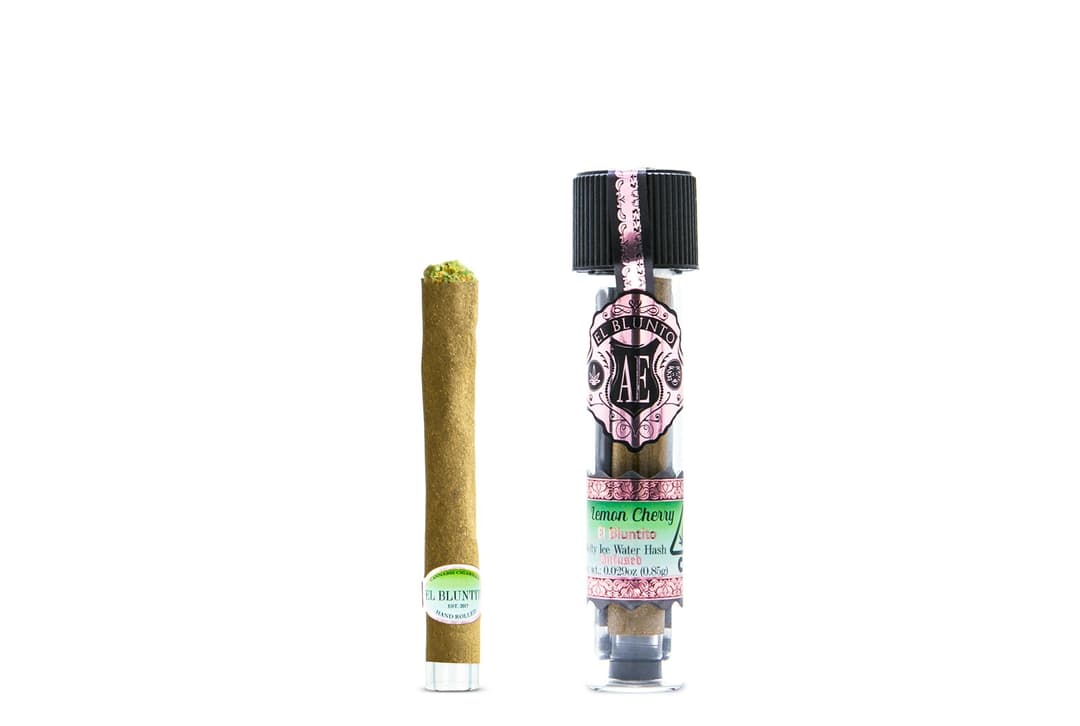 El Bluntito - Lemon Cherry - .85G Cigarillo - Hash Infused [Mini Blunt]
