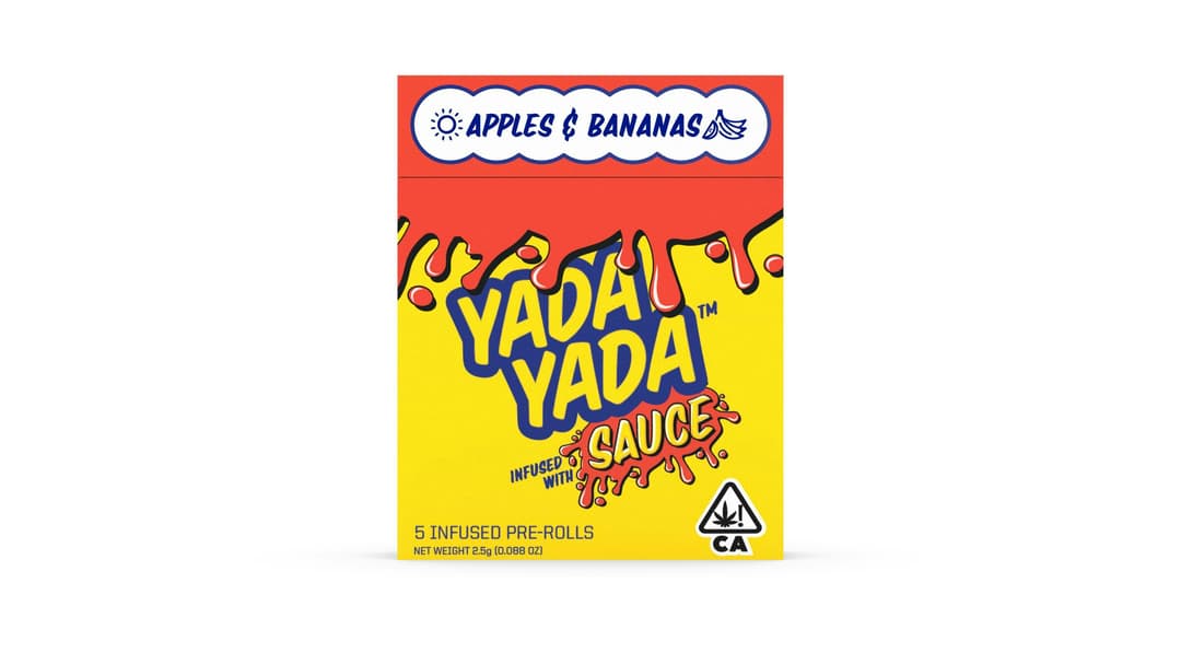Yada Yada - Apples & Bananas 2.5g Preroll Infused