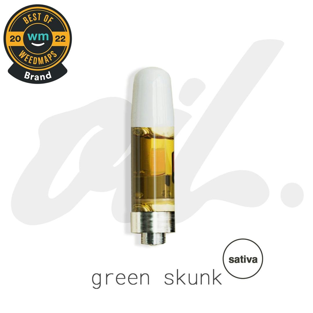 Oil Cartridge (500mg) - Green Skunk