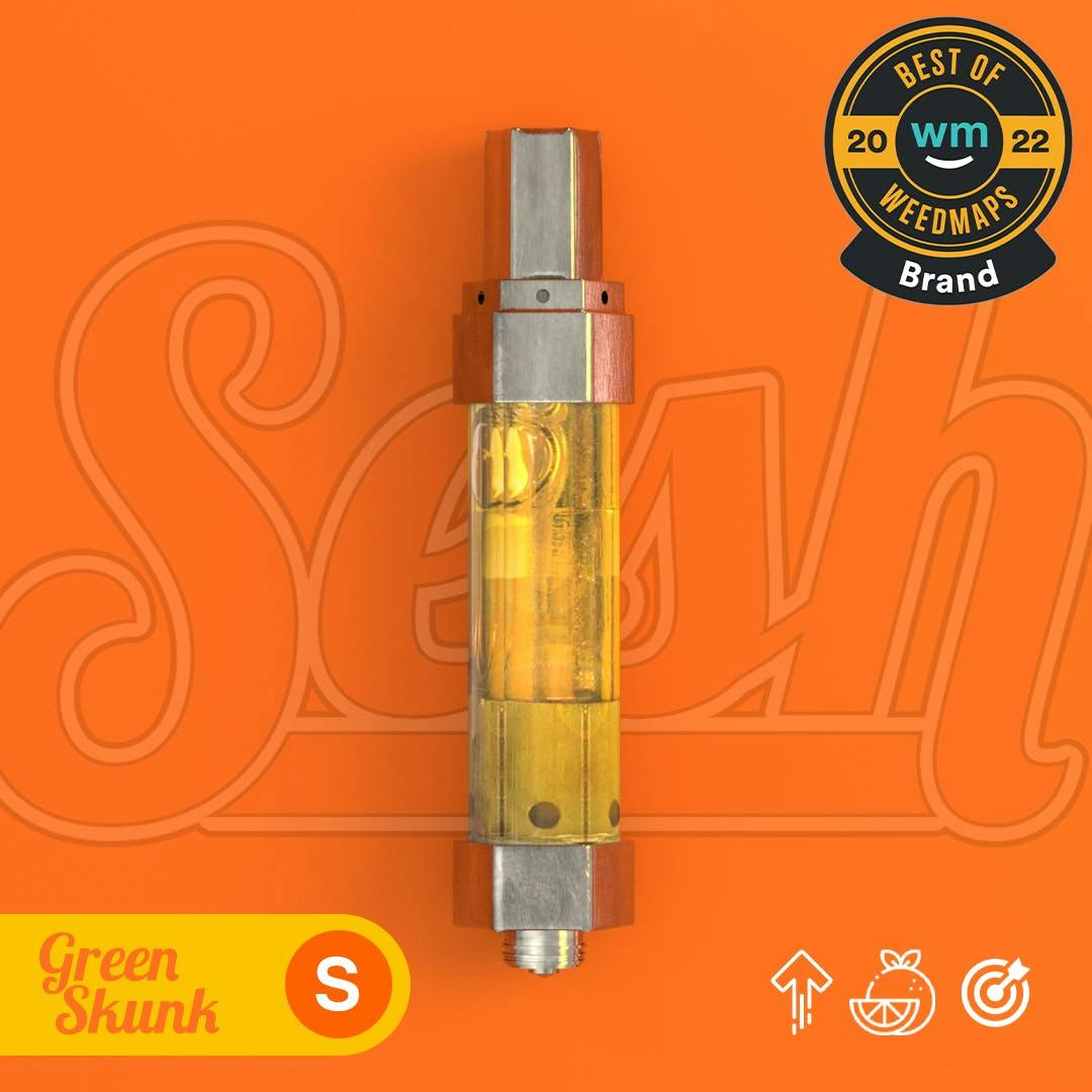 Sesh Cartridge (1000mg) - Green Skunk