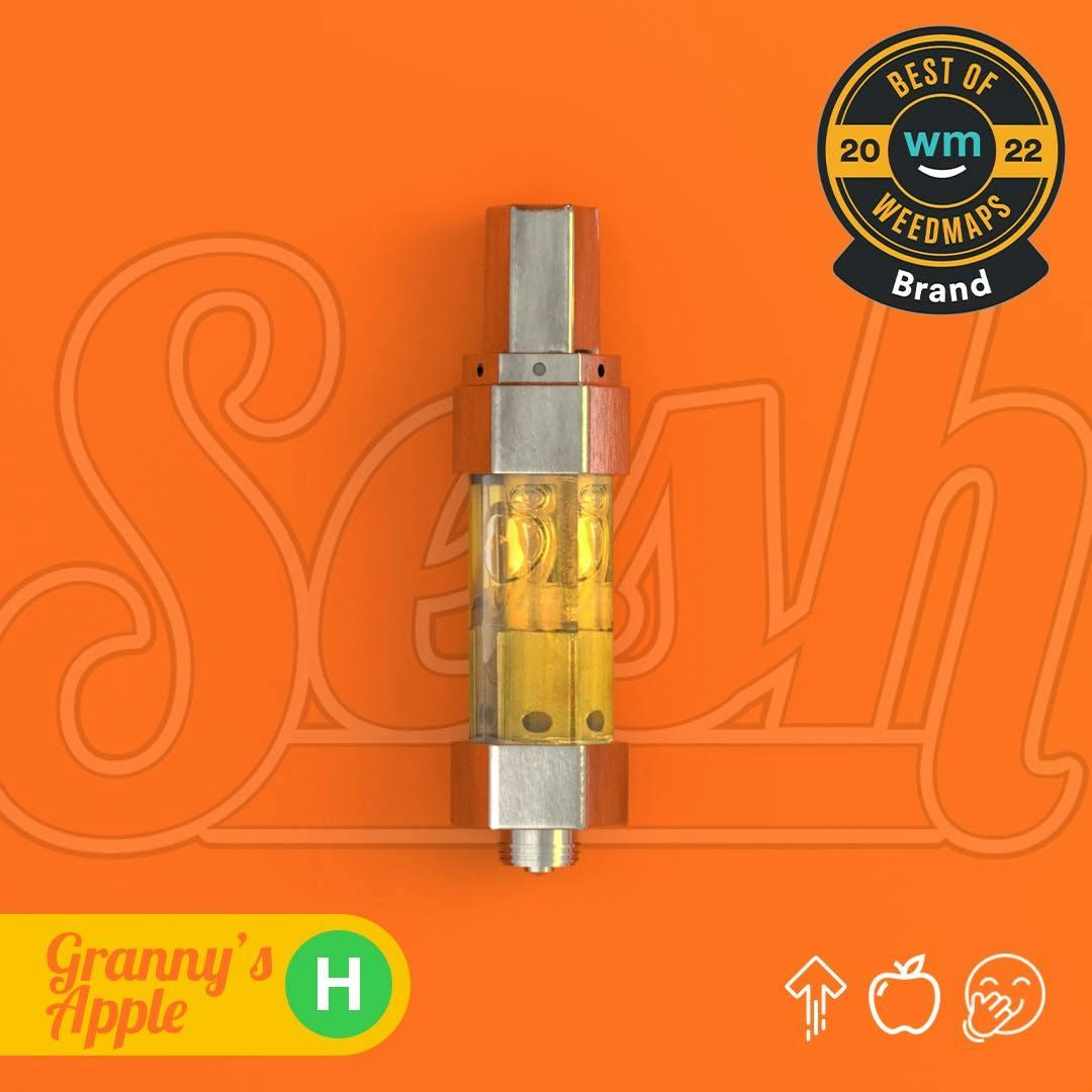 Sesh Cartridge (500mg) - Granny's Apple