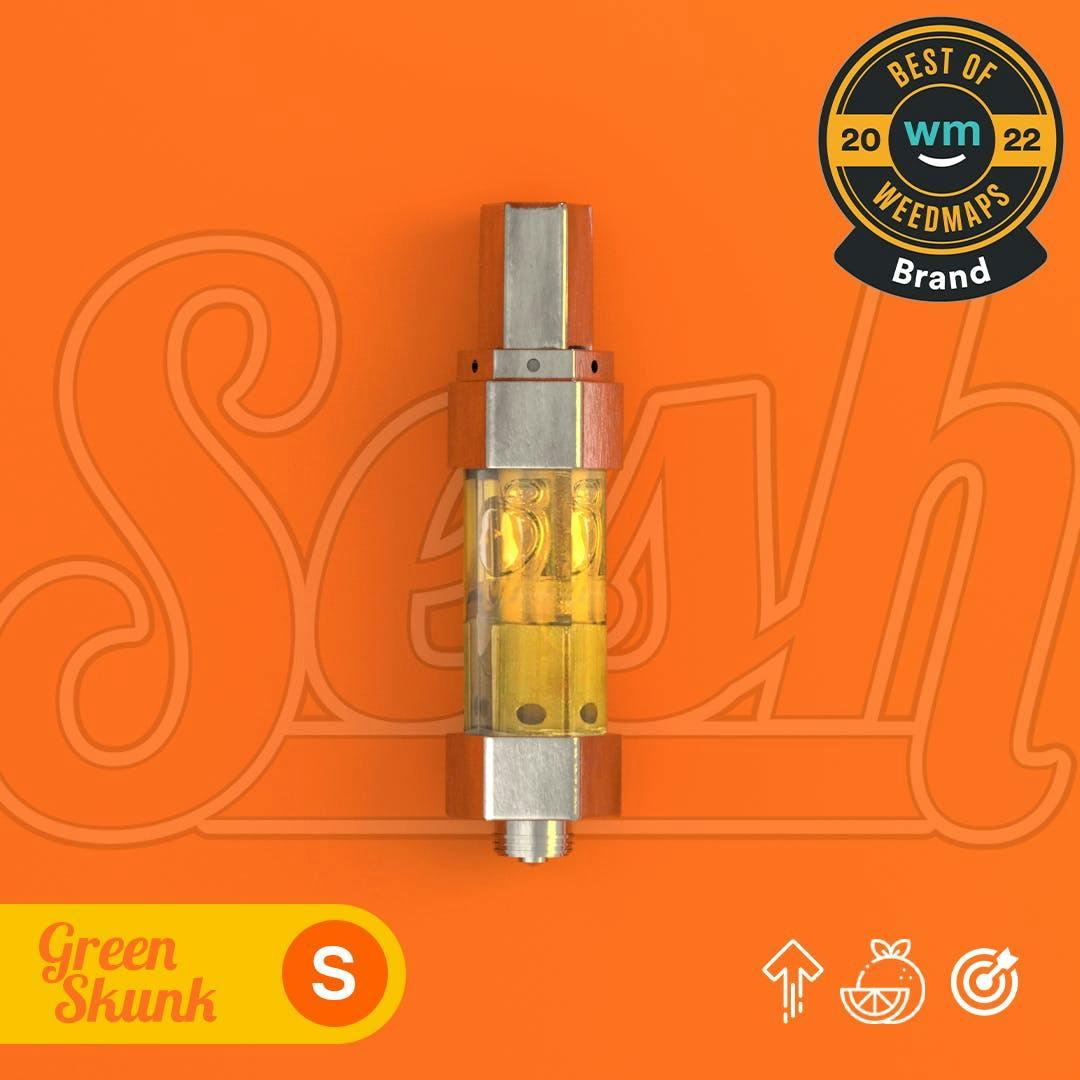 Sesh Cartridge (500mg) - Green Skunk