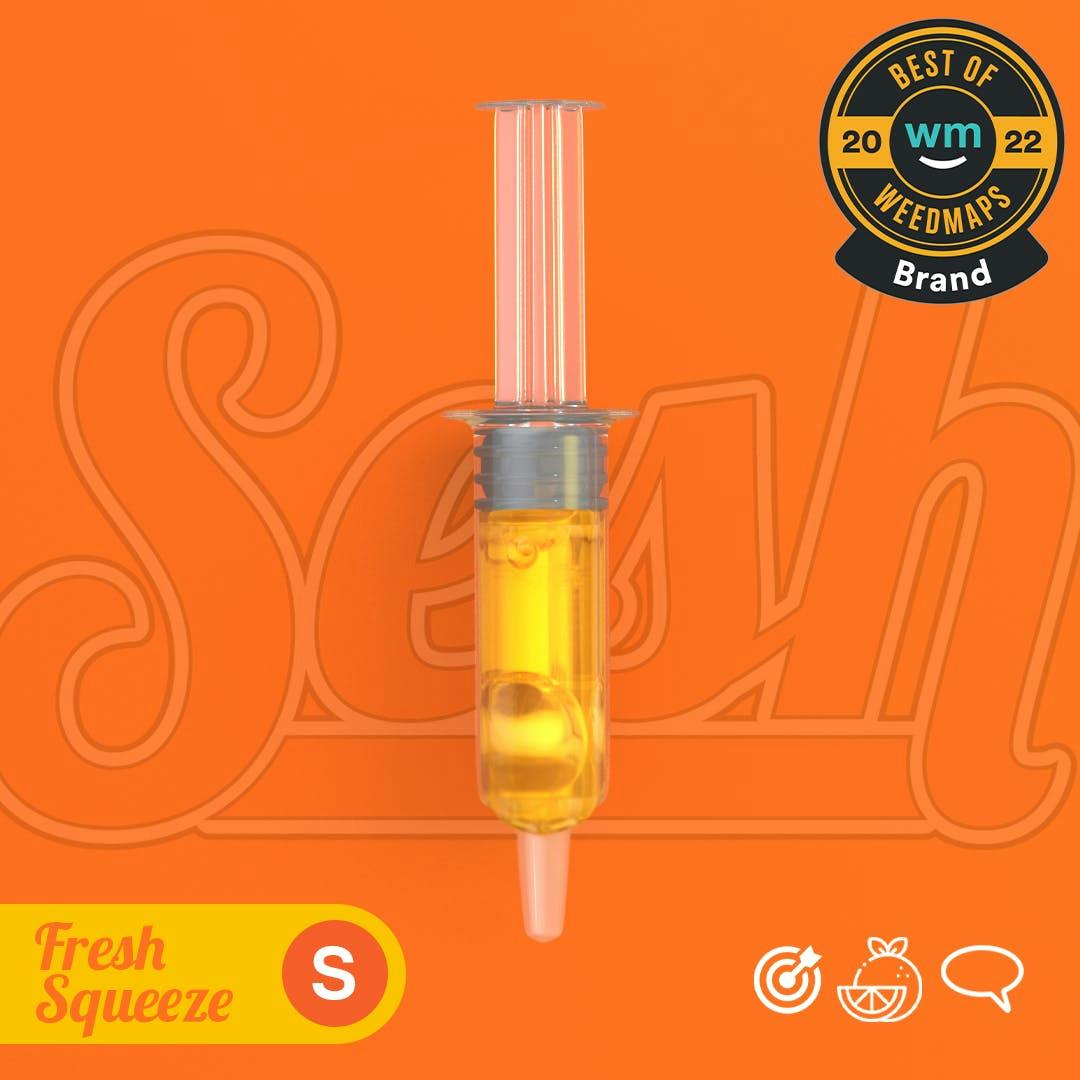 Sesh Distillate Syringe (1g) - Fresh Squeeze