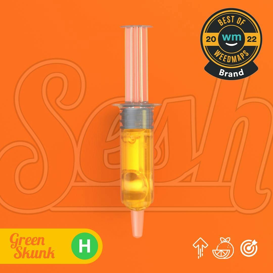 Sesh Distillate Syringe (1g) - Green Skunk
