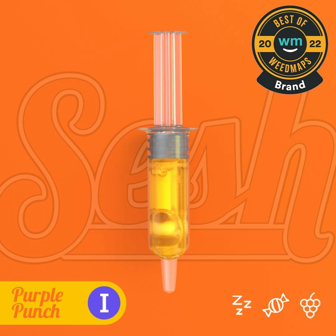 Sesh Distillate Syringe (1g) - Purple Punch