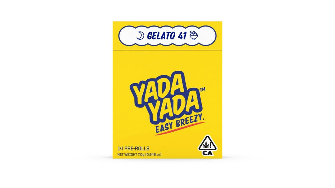 Yada Yada - Gelato 41 7g Prerolls (14 pack)