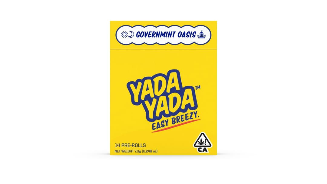 Yada Yada - GovernMint Oasis 7g Prerolls (14 pack)