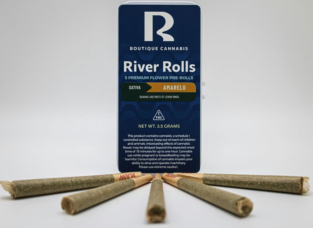 River Remedy: River Rolls Amarelo 5 Pack