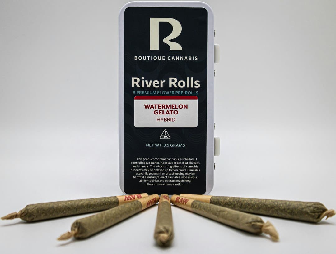 River Remedy: River Rolls Watermelon Gelato 5 Pack