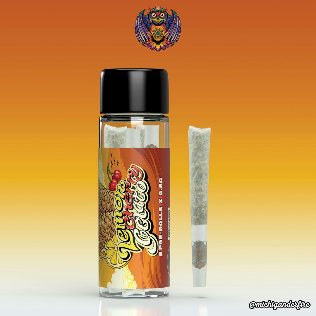 Michigander Fire - Lemon Cherry Gelato