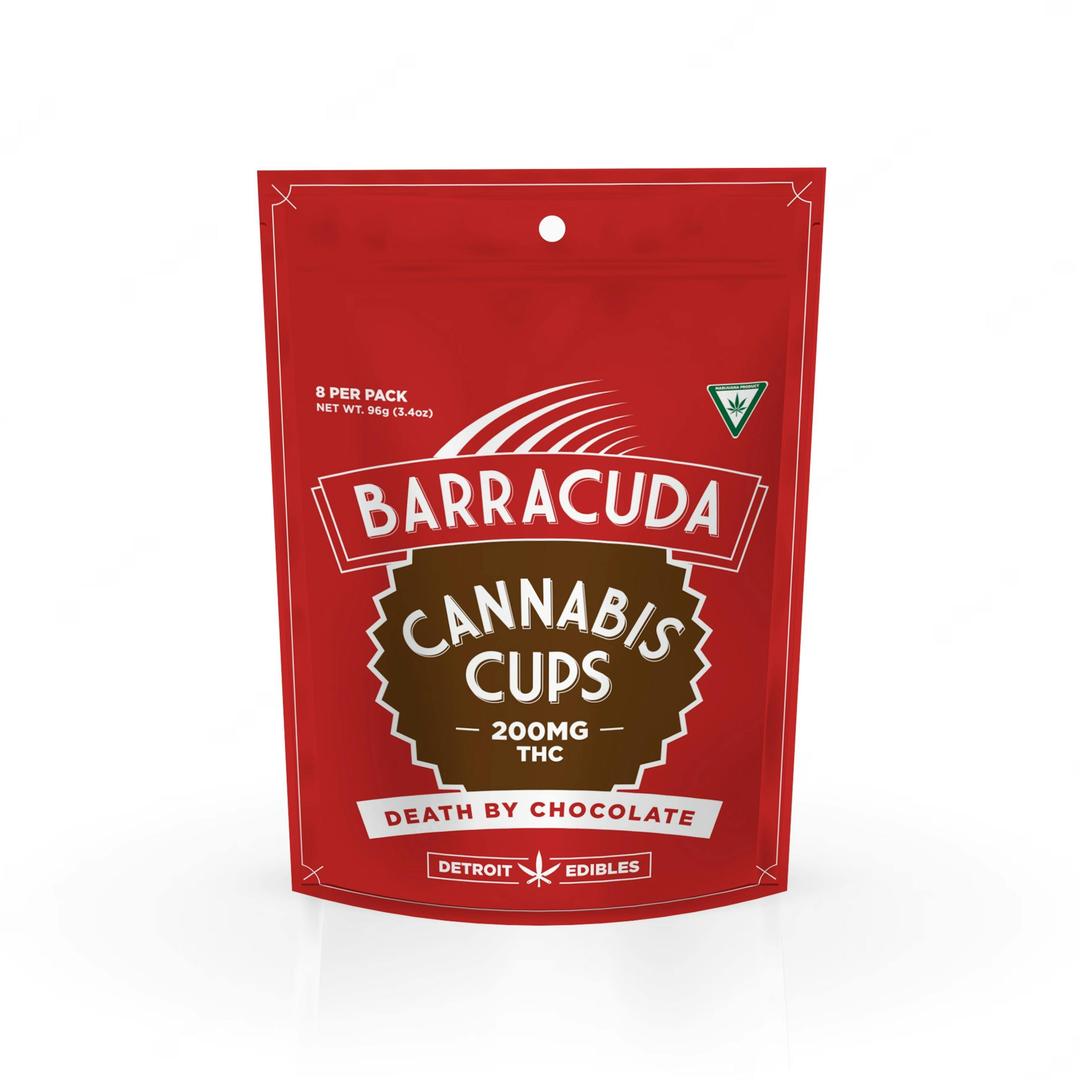 Barracuda Cups - Death by Chocolate - 200mg THC