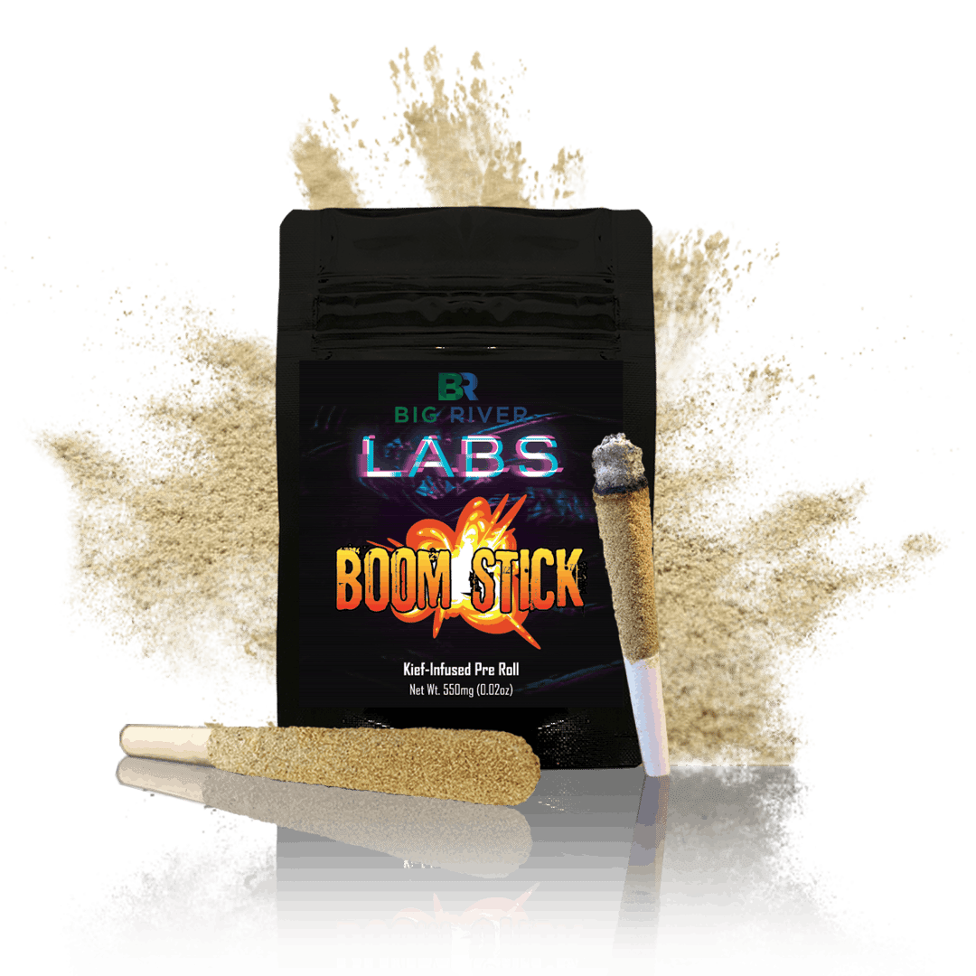 Boom Stick Kief-Infused Pre Roll