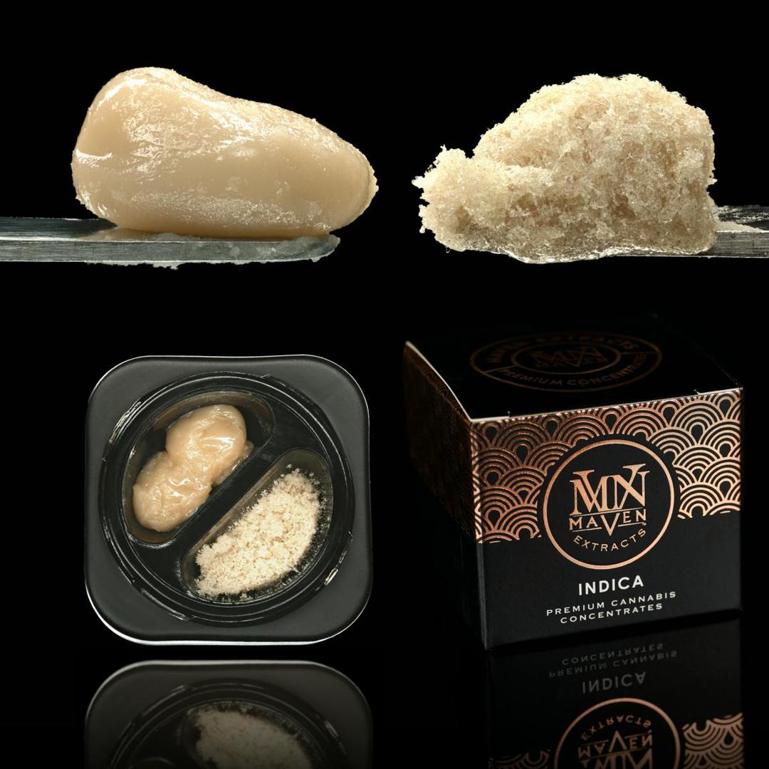 Widows Glaze Cold Cured Live Rosin / 90u Ice Water Hash Duo