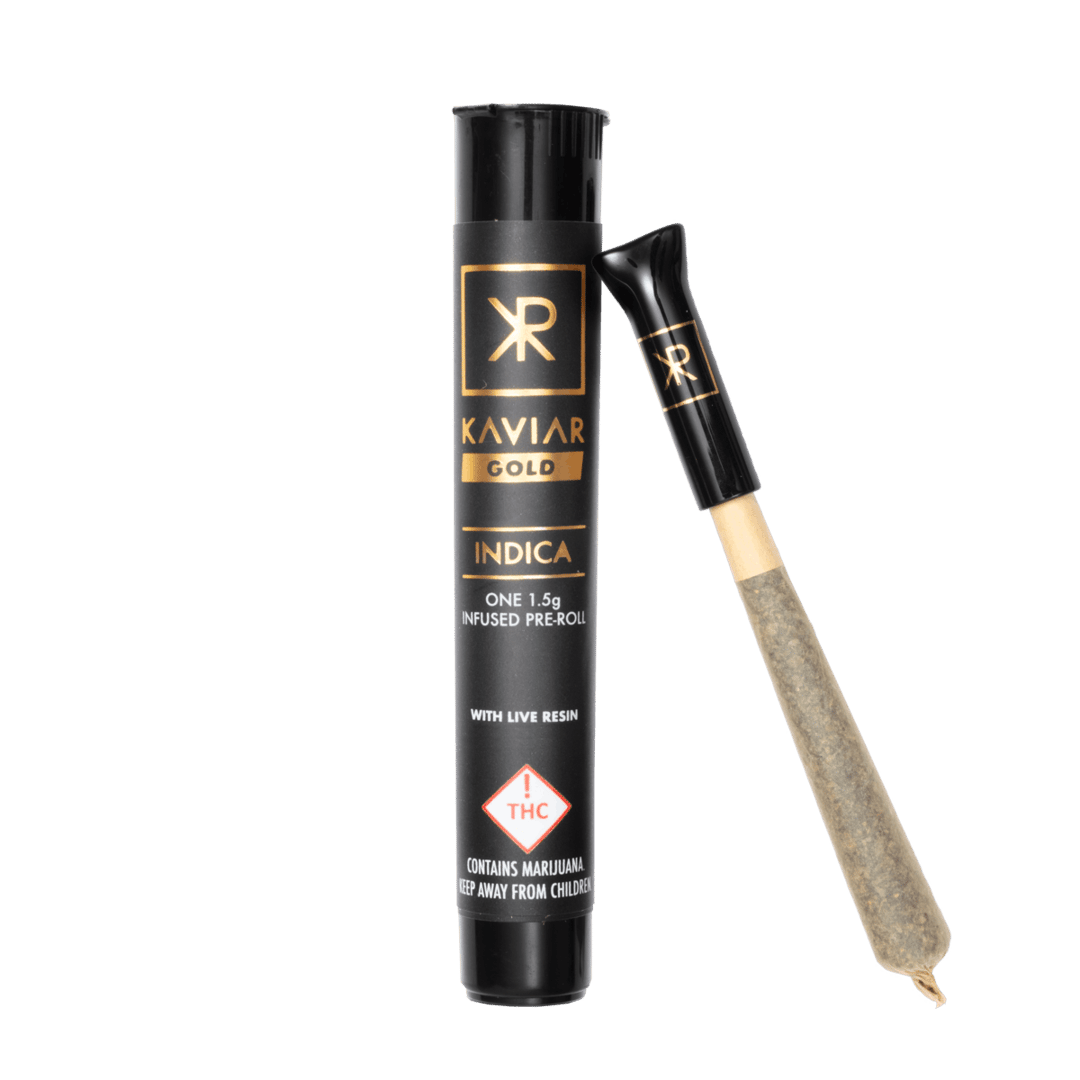 Kaviar Gold | Infused Indica Pre-Roll - 1.5g