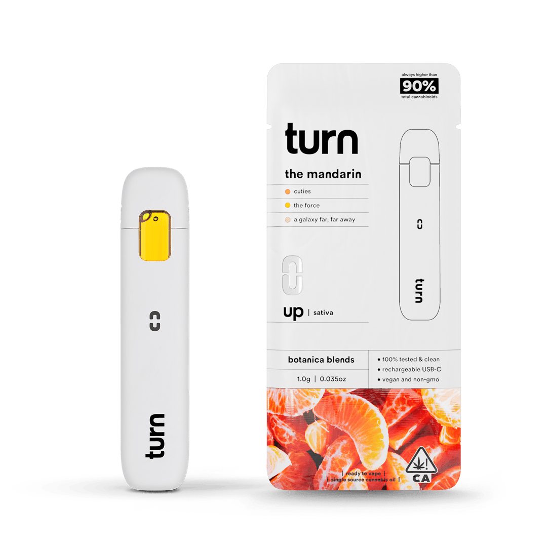 the mandarin (sativa) / botanica blends / 1g disposable