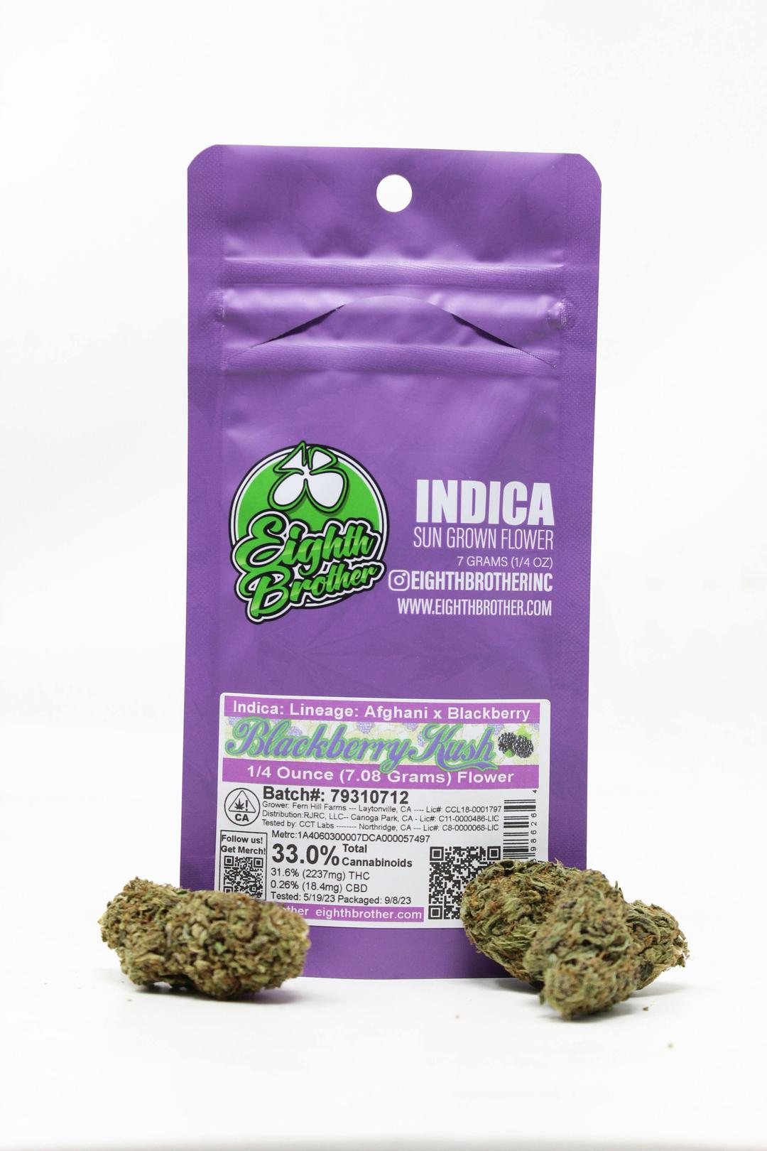 Blackberry Kush (7g – ¼ oz)