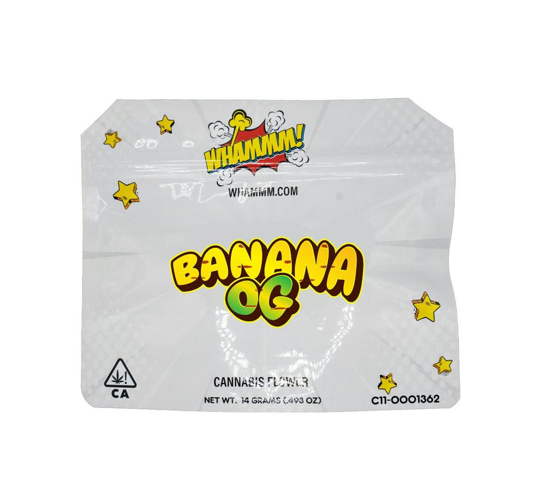 WHAMMM - Flower - Banana OG - 14G Smalls