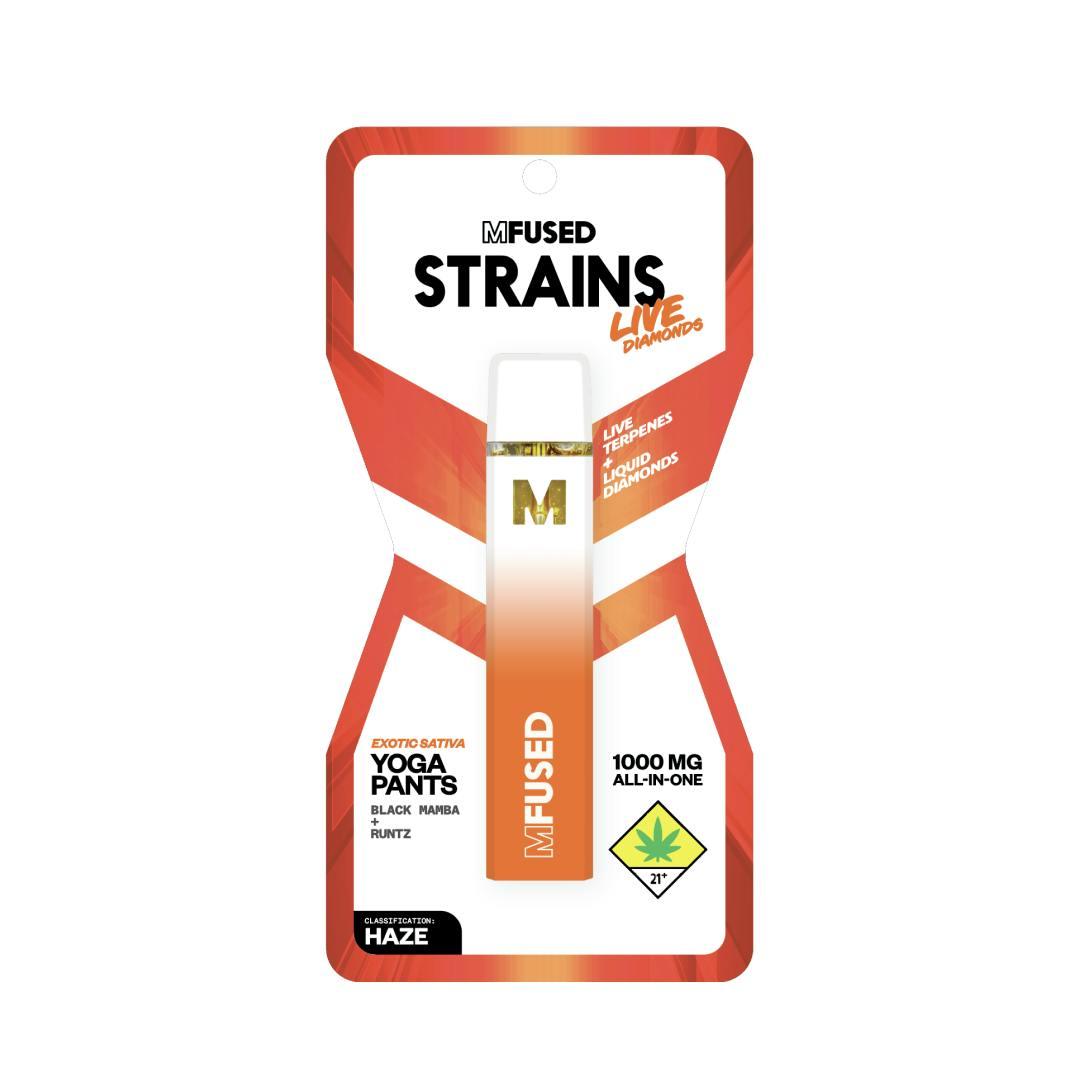 Yoga Pants - STRAINS Live Diamonds Disposable