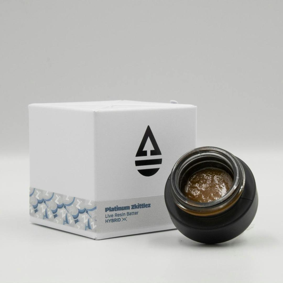 Platinum Zkittlez | Live Resin Batter 1g | Hybrid