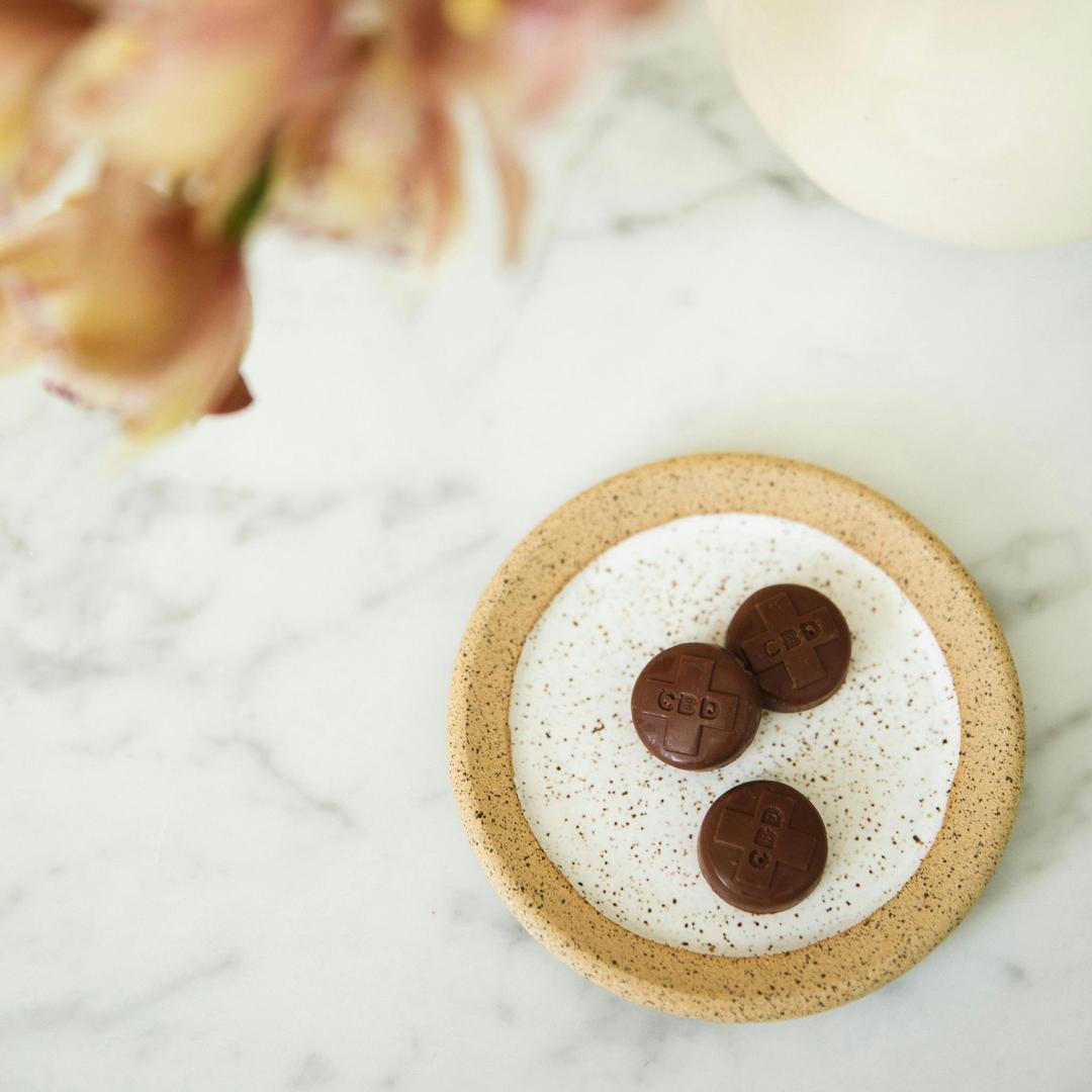 Milk Chocolates with CBD 100mg (plant-based)
