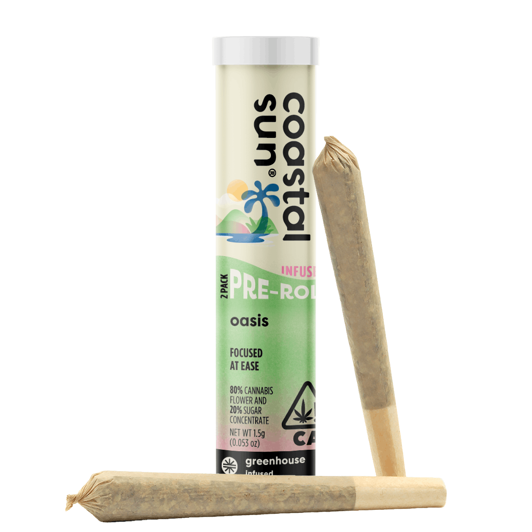 Oasis Infused Greenhouse 0.75 Pre-Roll 2pk 1.5g