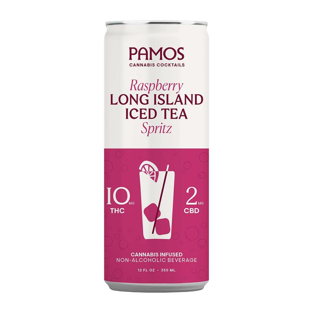 PAMOS | Raspberry Long Island Iced Tea Spritz 4-pack | 10mg THC per can