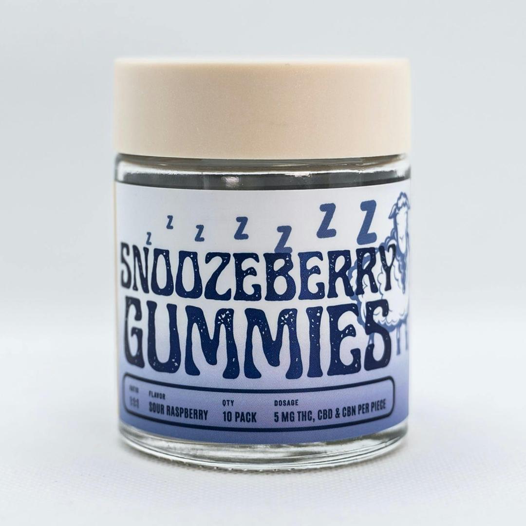 Snoozeberry Rosin Gummies 100mg